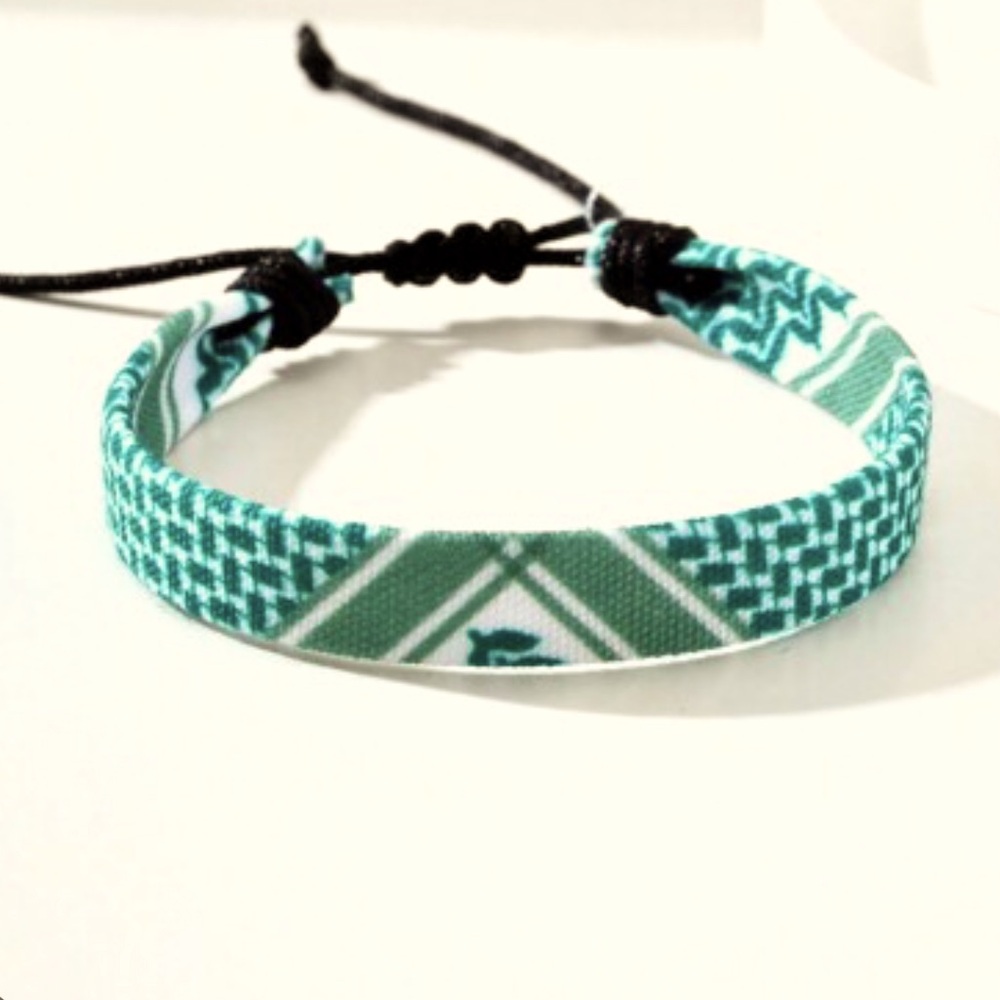Palestinian Keffiyeh Bracelet 3 pieces